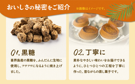 【奄美 の 保護猫 支援 （ 保護猫フード 10日分 ）】＋ ふくらかん （ 黒糖 ） 10個 入り A071-005 菓子 スイーツ 黒糖菓子 蒸し菓子 保護猫支援 保護猫プロェクト cafeCOV
