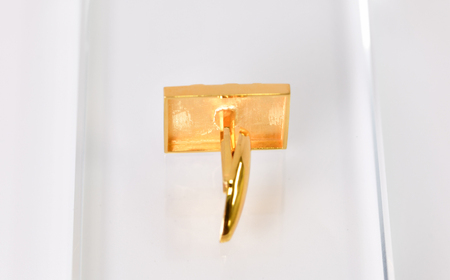 オリジナルカフス(天然ダイヤ入)　ゴールド SWCK001-GD