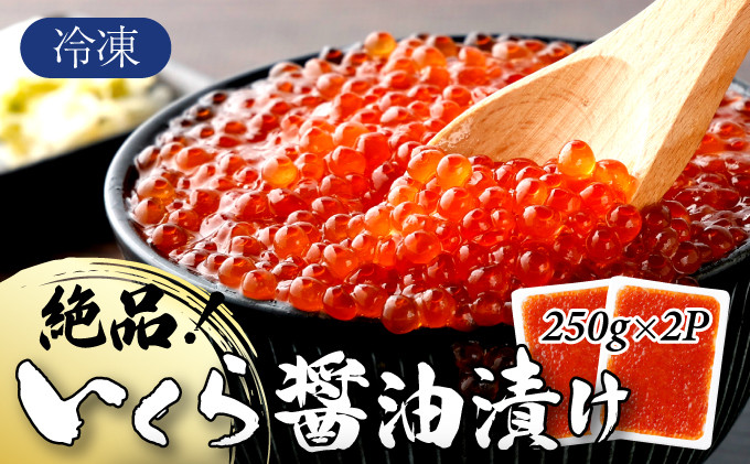 
絶品!いくら醤油漬け 500g B-988
