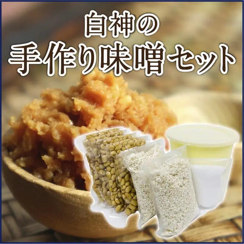 味噌 白神屋 手作り 発酵食品 味噌キット【2kg】