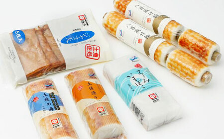 特撰ジャコ天セット　依光かまぼこ老舗　蒲鉾、ちくわ等の練り物の詰め合わ せ（5種類）