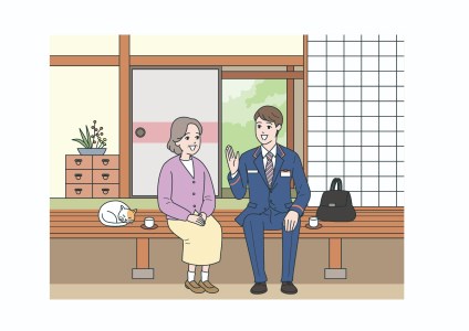 郵便局のみまもり訪問サービス（3カ月）