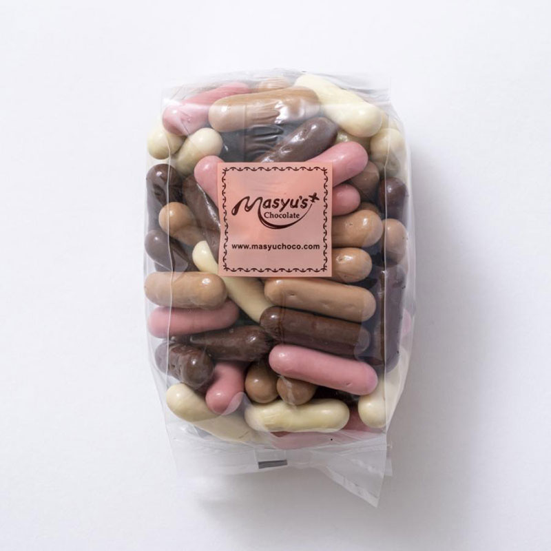 ミックスビスケットチョコ 1000g 250gx4袋 4月～10月発送 チョコレート チョコ スイーツ お菓子 おかし ミルク ホワイト イチゴ ミルクティー ギフト プレゼント 兵庫県 伊丹市