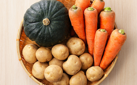 北海道産 お野菜セット じゃがいも にんじん カボチャ 北海道 上士幌町 関口農場 野菜 詰め合わせ 産地直送 ◆2025年10月配送予定