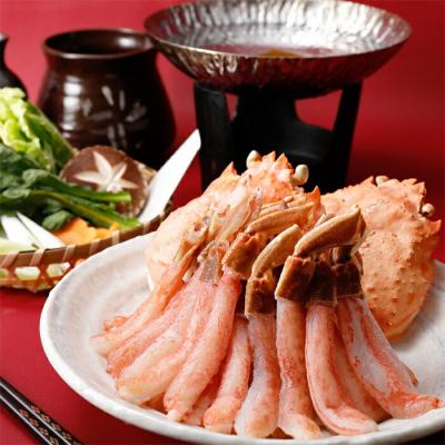 ふるさと納税 紋別市 生ずわいがにしゃぶしゃぶ用ポーション5L〜8L(1kg) |  | 02