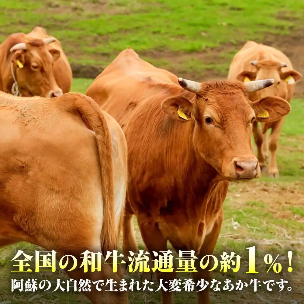 3回定期便 熊本和牛あか牛ロースステーキ 約200g×2枚 BHAS036 ロース