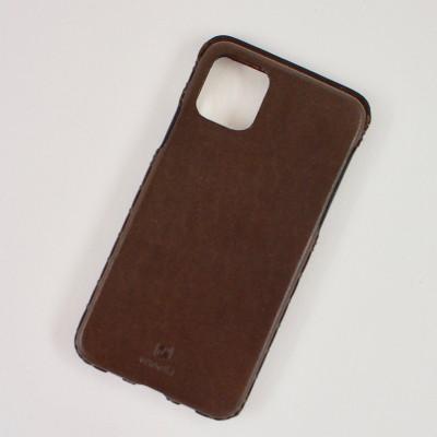 ふるさと納税 七尾市 【iPhone16用】本革ケース・ダークブラウン