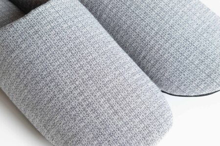 播州織 スリッパ 「Slippers Bird Belly 」Bird Belly gray（グレー） ・Mサイズ（17-40）