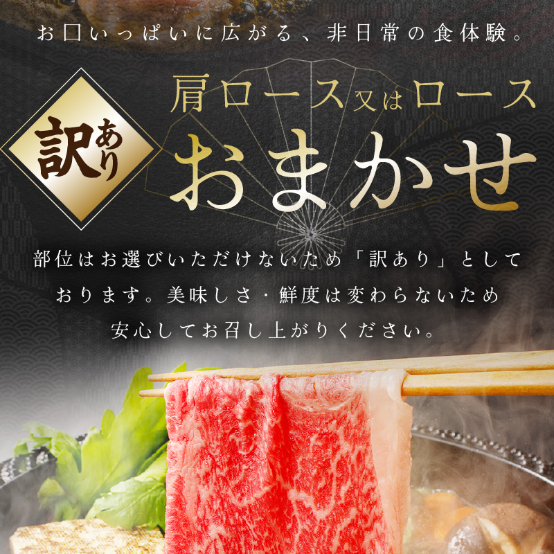【伊万里牛】 訳あり 霜降切り落とし すき焼き しゃぶしゃぶ 800g（400g×２パック）小分けパック J1317