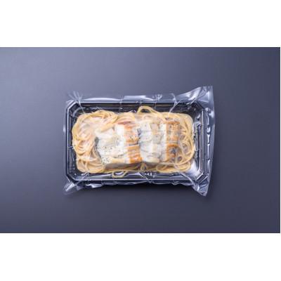 ふるさと納税 京丹後市 「カニ屋が作る　海のパスタ」  クラシック二重奏ウナギパスタ　山椒なし　3皿セット |  | 02