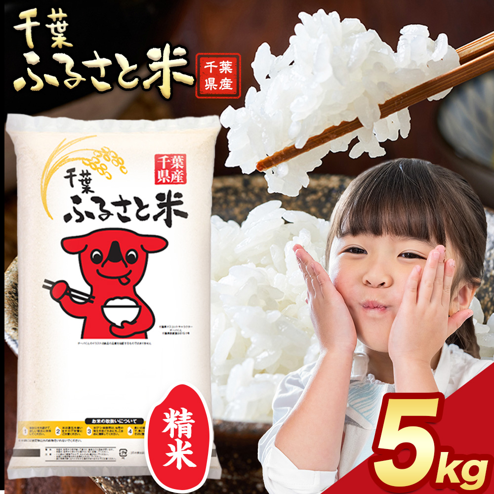 千葉ふるさと米 5kg《1月中旬-2月末頃出荷》米 ブレンド米---kastuura_lcl_201---