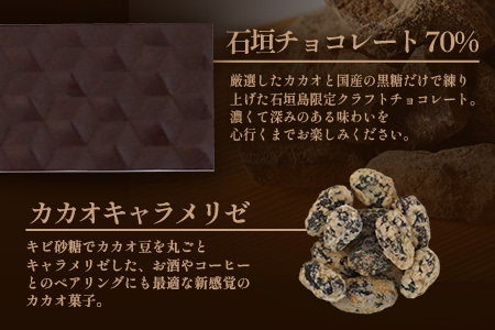 石垣島限定クラフトチョコレート 4種セット【 沖縄県 石垣市 石垣島 クラフト チョコ 限定 カカオ 】FC-1