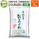 【ふるさと納税】【令和6年産・白米】宮城県栗原市産 ひとめぼれ 5kg (5kg×1袋)