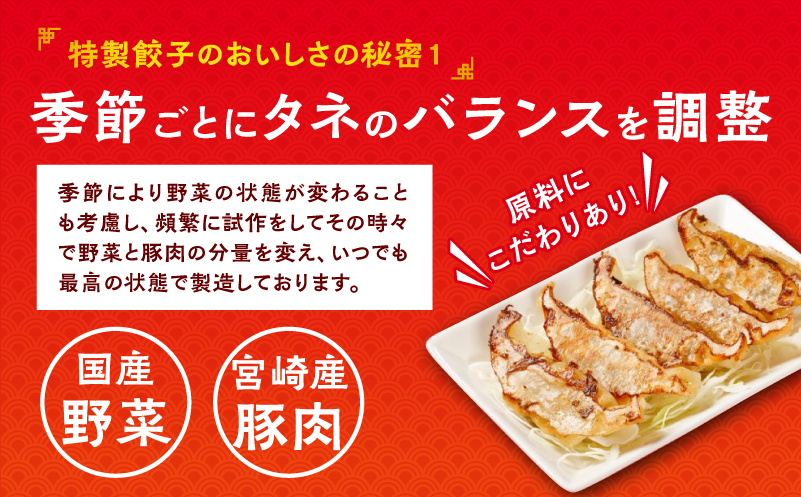 悠瑠里特製餃子36個&鶏餃子36個 食べ比べセット_M293-005