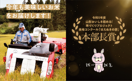 つや姫 令和7年産 5kg（1袋） 精米 2025年産 こめ コメ 山形県 朝日町産 農家直送