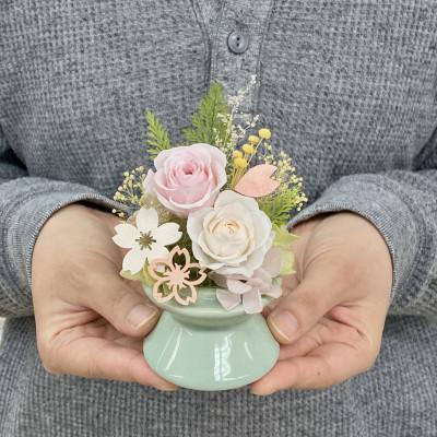 ふるさと納税 春日部市 プリザーブドフラワーアレンジ【舞桜(まお)】 春日部市 シュガーパイン |  | 02