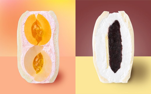 【翌月第4金曜発送】【数量限定】季節のサンド（オリジナルクリーム）4個セット 低糖質