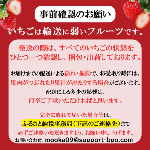 【2026年12月以降発送】とちひめ・ミルキーベリー食べ比べセット DX