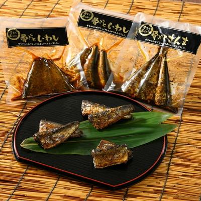 ふるさと納税 古河市 骨ごとさんま・いわし詰め合わせ 3切×1袋 190g×2袋 | さんま いわし _BJ07 |  | 01
