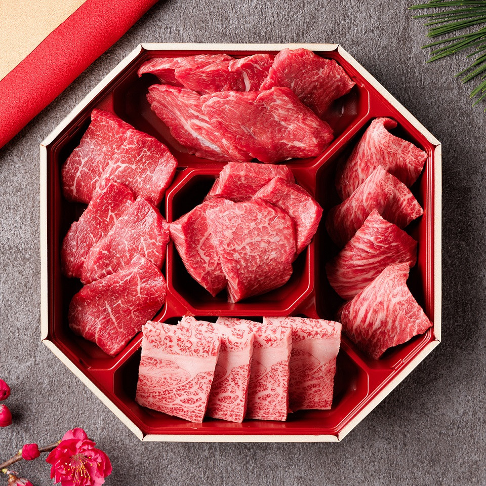 
                  【和牛セレブ】神戸牛5種の希少部位焼肉食べ比べ350g
                