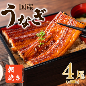 うなぎ 国産 蒲焼 4人前 | うなぎ 夜明茶屋