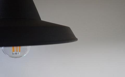 木製ランプシェード FACTORY メープル≪糸島≫【DOUBLE=DOUBLE FURNITURE（ダブルダブルファニチャー）】クラフト/木工家具/照明/インテリア/LED電球専用 [APE012]