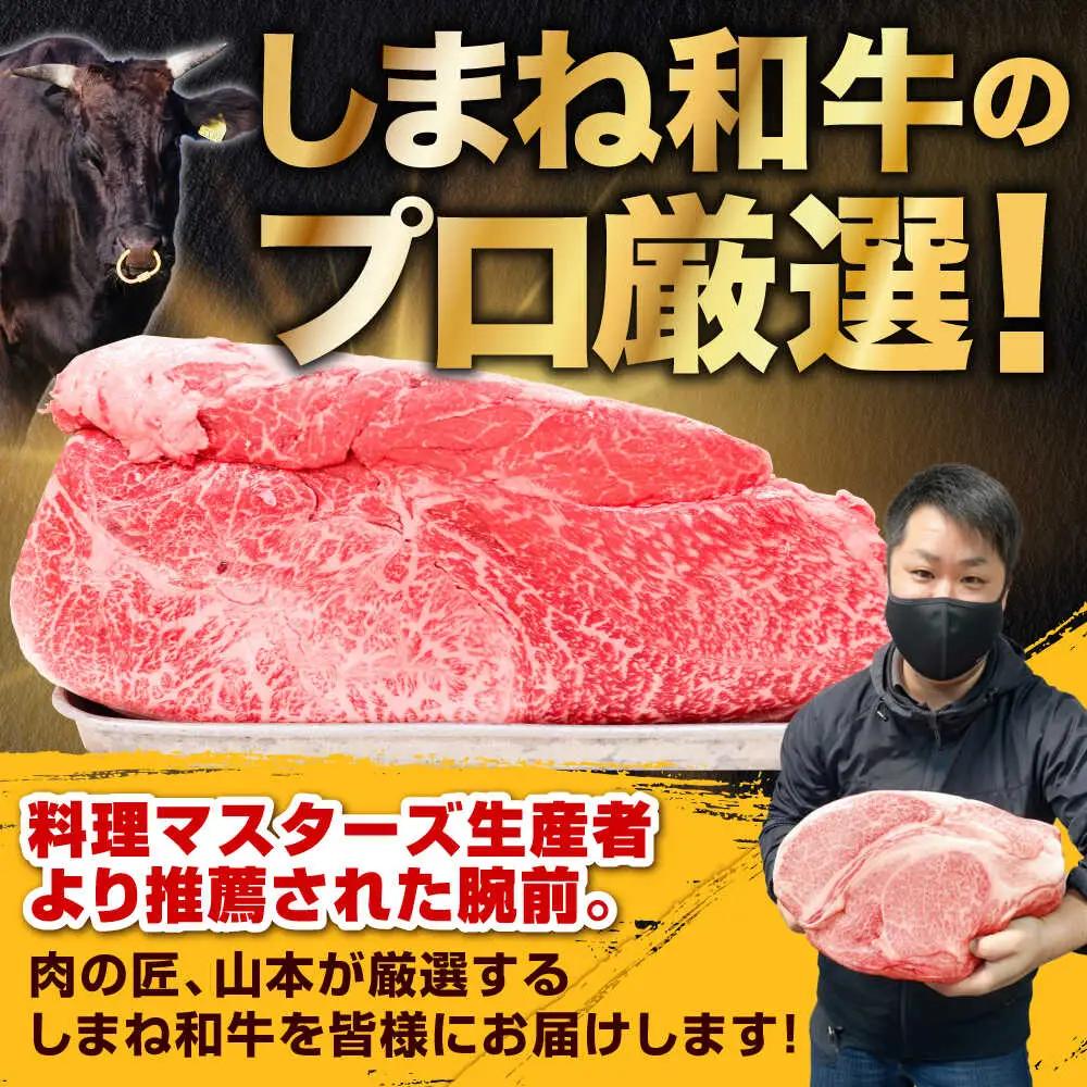 しまね和牛 牛タン 薄切り 510g ／ 牛タン [AIEF004]
