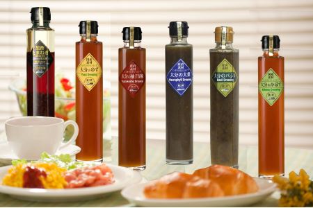 【蔵工房】産直素材プレミアムドレッシング 6種 | 200ml×6本 ノンオイル かぼす ゆず 柚子胡椒 大葉 バジル 黒酢たまねぎ  調味料 ドレッシング ギフト セット 詰め合わせ 大分県 中津市