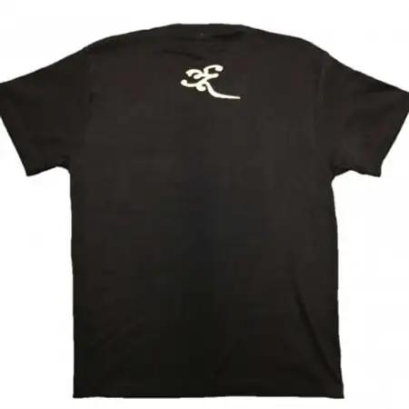 手描きTシャツ 仏画 薬師如来 黒 (半袖 Lサイズ)【1615670】