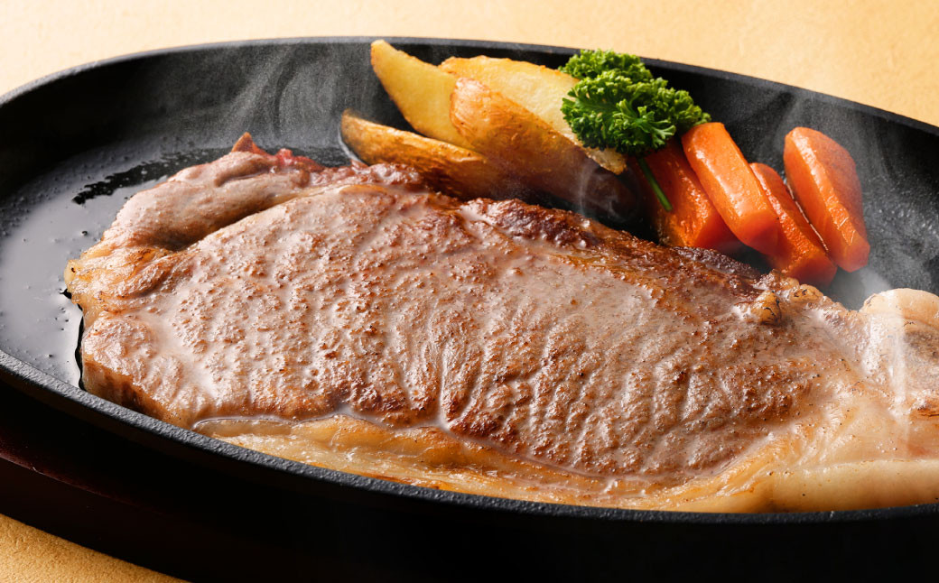 鹿児島黒牛 特選 ステーキ（合計約1kg） 3種のパパイヤスパイス付き