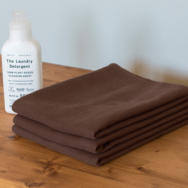 【スピード発送】スピードライガーゼバスタオル 3枚セット（ブラウン） G2036