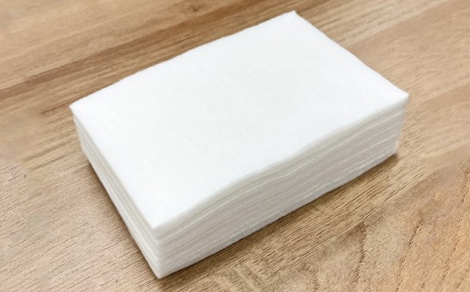 オーガニックふわふわ化粧コットン 200枚入×3個セット 80mm×55mm コットン 化粧コットン オーガニック 木綿 美容 スキンケア 大判サイズ 日用品 生活雑貨 生活用品