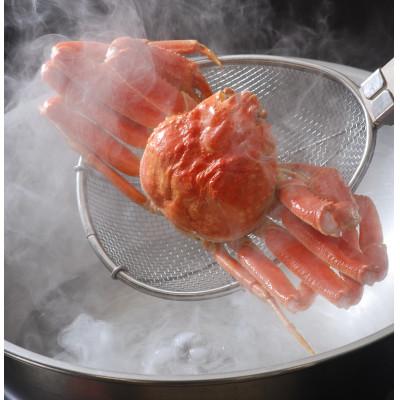 ふるさと納税 網走市 茹でズワイ蟹1尾「約600g」