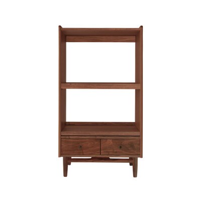 旭川家具 MUKU工房オリジナル ジャム レンジ台 ウォールナット_04899【1625724】
