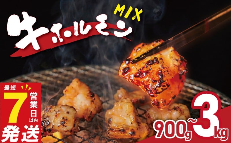 
                  ホルモン 小分け 約900g~3kg 1パック300g 冷凍 牛ホルモン 牛肉 ほるもん horumon ホルモン 個包装 味付き肉 人気 おすすめ お肉 肉 にく ミックスホルモン 焼き肉 焼肉 やきにく ヤキニク ホルモンミックス もつ モツ 焼肉工房もく 奈良県 奈良市
                