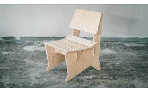 
AQ-008 Kujira Chair（完成品/クリアオイル塗装） / 椅子 チェア 家具 木製

