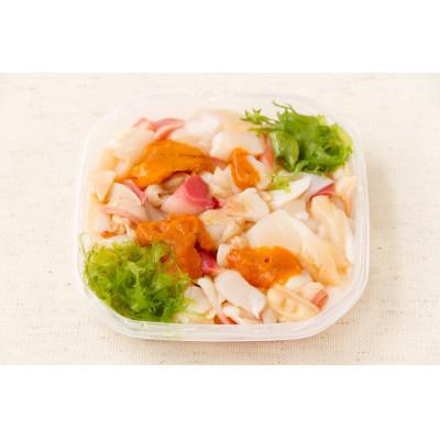 ふるさと納税 北見市 ウニ入り　北海道産4種の「貝鮮丼」セット　12食セット【ホッキ貝、ツブ貝、ホタテ、うに】小分けで便利 |  | 02