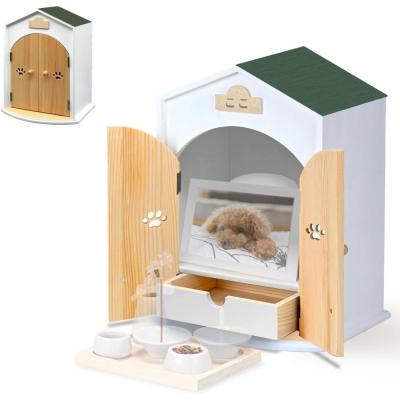 ふるさと納税 名古屋市 ペット用仏壇 AngelHouse天使のおうち型仏壇　グリーン