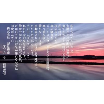 ふるさと納税 村上市 【新米受付・令和8年産米】食味鑑定士いたがき謹製　岩船産特別栽培　新之助白米5kg　1039009N |  | 03
