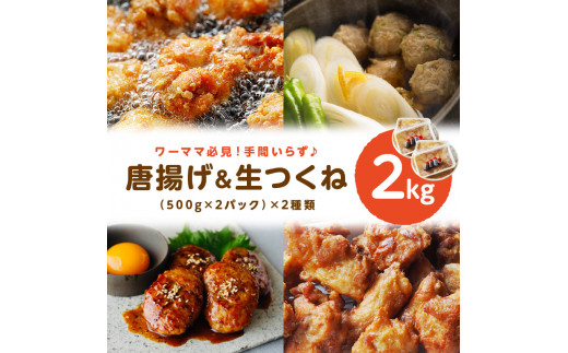 地域の方に長く愛されている【鳥好特製 唐揚げ＆生つくね】【全て手仕込み 】