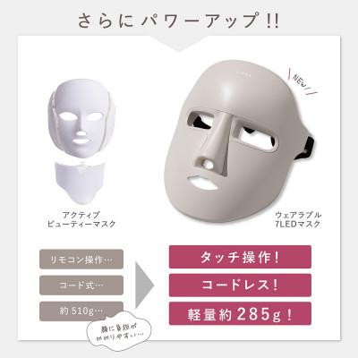 ふるさと納税 つくばみらい市 LINKA リンカ ウェアラブルLEDマスク&フェアスキンラッピングマスクセット |  | 02
