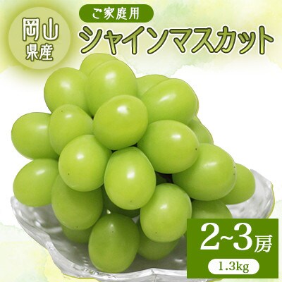 2026年先行予約　ご自宅用シャインマスカット【配送不可地域：離島】【1673363】