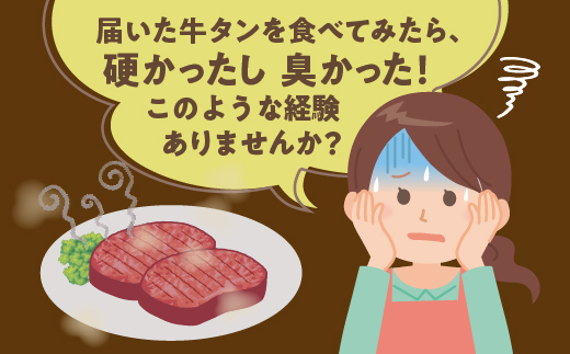 【定期便 奇数月×６回】厚切り牛タンステーキ 塩味 600g×6回 定期便 _k-27