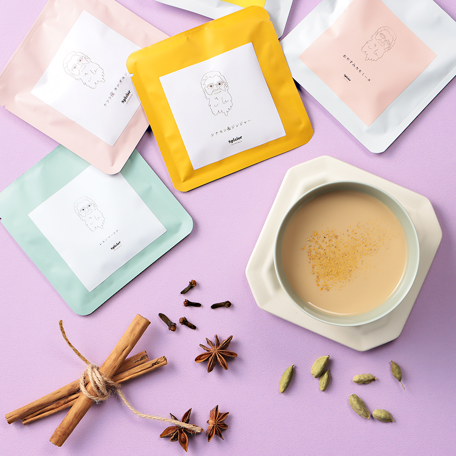 ＜Spicier＞スパイスチャイキット5種　各2セット