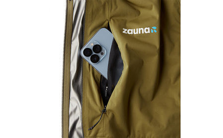 zauna suit / ザウナスーツ　KHAKI　カーキ　着るサウナ ファッション デトックスウェア Ag素材 保温性 セットアップ 静音性 軽量性  XS