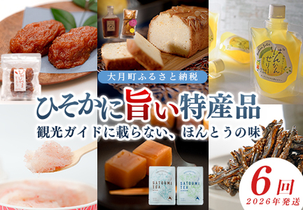 【定期便 6回】地元で愛される ローカルな魅力が詰まった特産品 セット おすすめ ご当地 グルメ