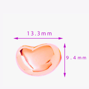 特大豆　ピアス　K18PG 188-103