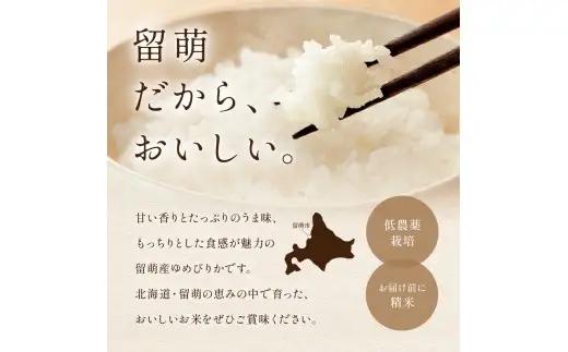 【6ヵ月定期便】R8年産米 ゆめぴりか 10kg 白米 北海道 留萌産
