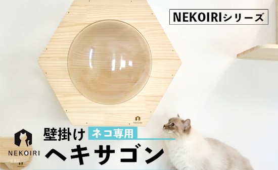 
                  壁掛け ヘキサゴン NEKOIRI 穴開け不要 取り付け簡単 取り外し 壁のキズが目立たない 猫ハウス 家 キャットステップ 壁 壁付け キャットウォーク キャットハウス ステップ キャットタワー インテリア 猫用品 
                