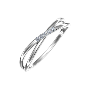 Pt900 クロスリング FHP-003